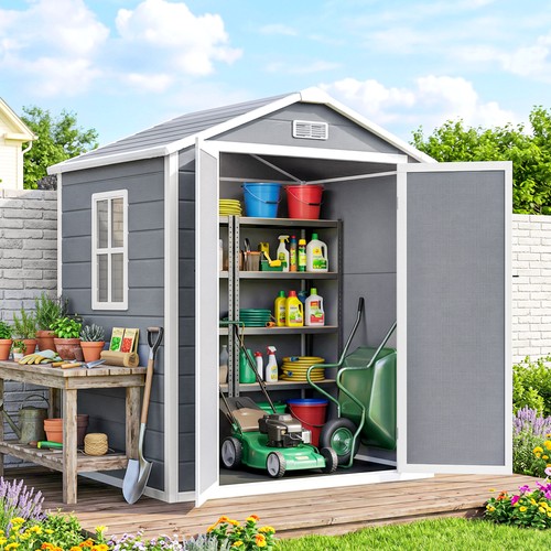 6x4 5ft plastic - garden, shed