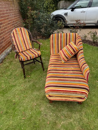 Chaise longue antique left - chaise,