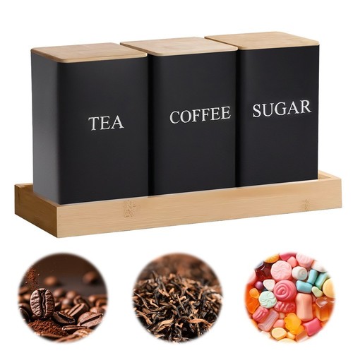 Set airtight tea coffee - set,