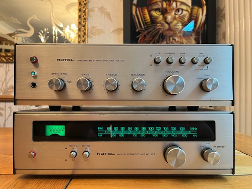Vintage rotel 311 - ra-311, stereo
