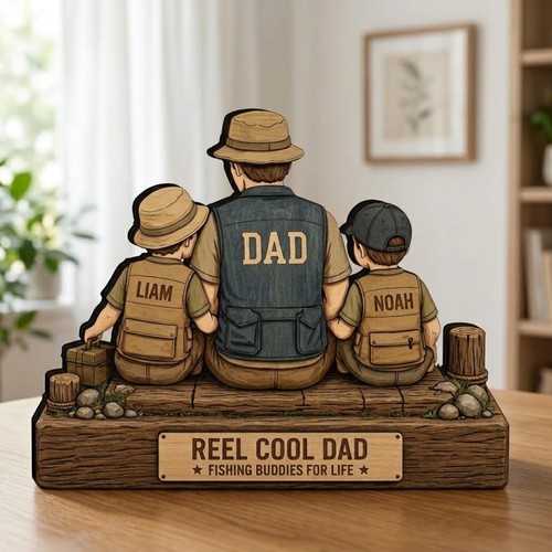 Personalized fishing dad - fishing,