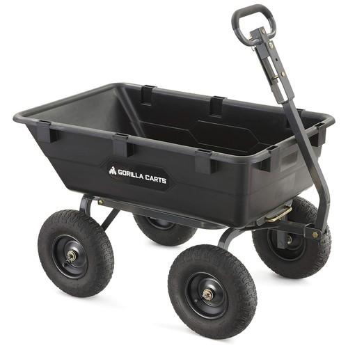 Gorilla carts poly garden dump - poly,