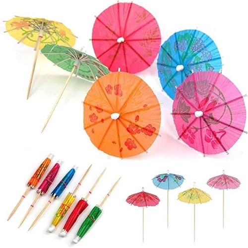 Cocktail umbrellas party - umbrellas,
