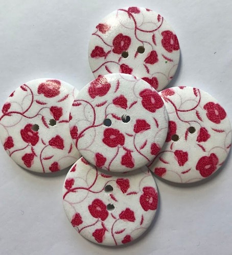 Large 30mm 3cm round - large, wooden