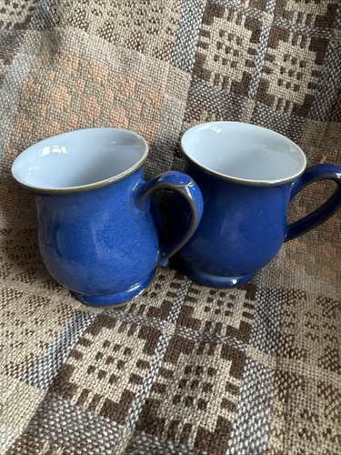 Denby imperial blue mugs in - denby,