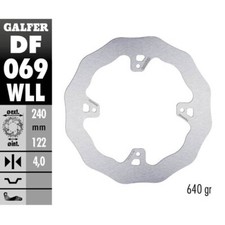 Galfer Wave Brake Disc Honda CR 125 (02-07) Rear Full