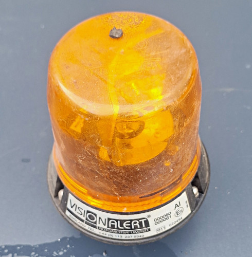 Amber warning beacon untested - beacon,