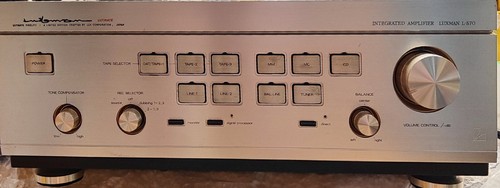 Luxman l570 amplifier - luxman,