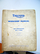 Triumph Workshop Manual Unit