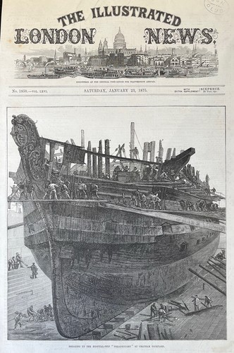 Chatham dockyard breaking up - dockyard:,