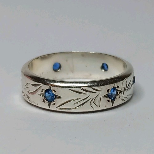 Sterling silver 925 - sterling, blue
