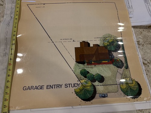 Architectural garage entry - architectural,