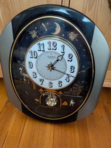 Small world rhythm clock - rhythm, 18.5"