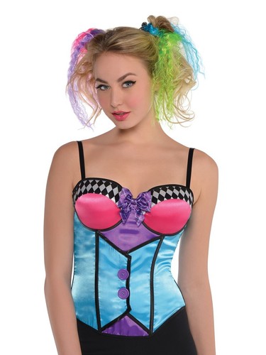 Ladies mad hatter corset world - mad,