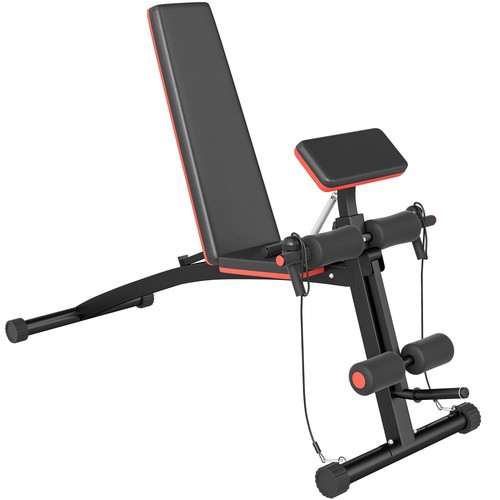 Homcom foldable weight bench - homcom,