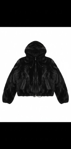 Women real mink fur jacket - real,