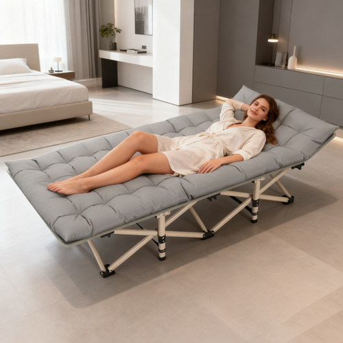 Heavy duty folding bed - bed, w/