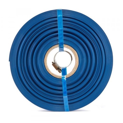 Blue lay flat aqua - aqua, hose