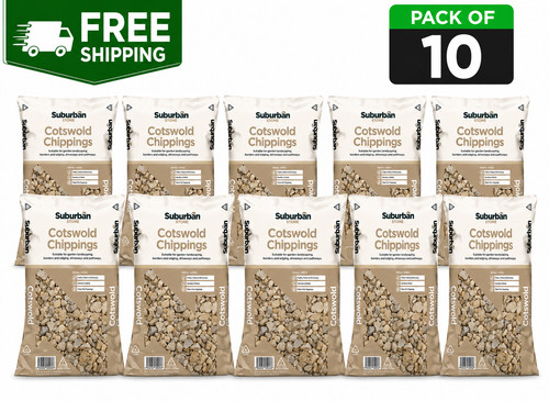 Cotswold chippings 20kg - chippings, bags