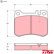 BRAKE PAD SET DISC BRAKE