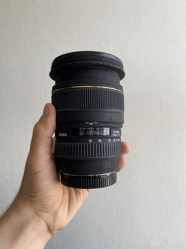 Sigma 70mm ex dg - 24-70mm,