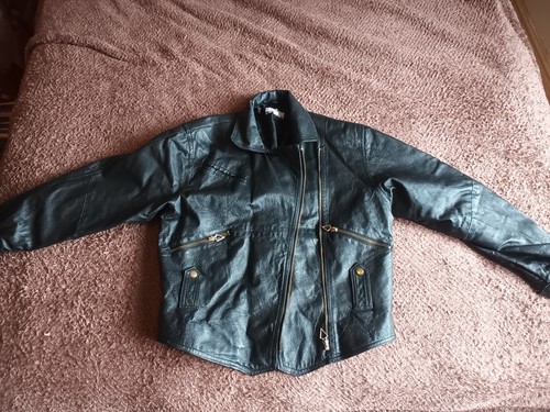 Vintage leather jacket - 80/90's,