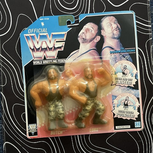 Wwf hasbro bushwackers tag - wwf,