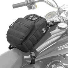 Tank bag with strap attachment