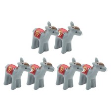 6 Pcs Animal Statue Garden