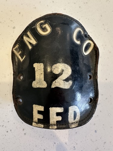 Vintage fire helmet - msa, front