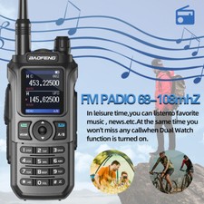 Baofeng UV-21 Pro V2 GPS Walkie Talkie Tri Band Type-C Long Range Two Way Radio
