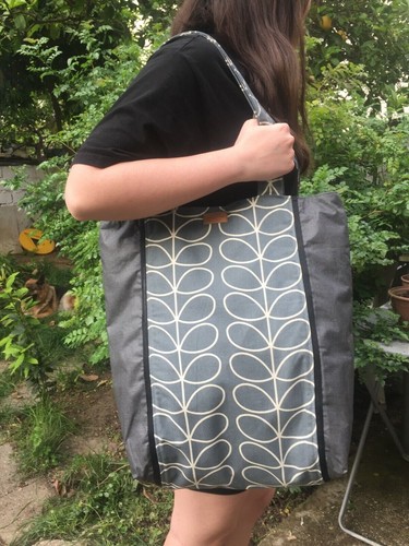 Handmade orla kiely - kiely, grey