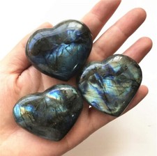 Labradorite Crystal Heart