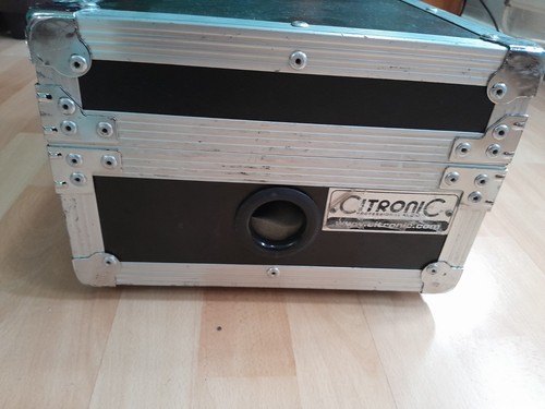 Aluminium flight case cd - aluminium,