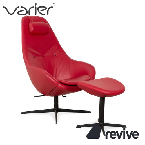 Varier cocoon leather armchair - cocoon,