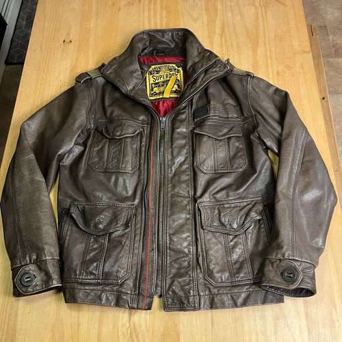 Superdry mla1010 leather - superdry,