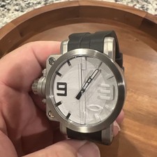 NEW OLD STOCK OAKLEY GEARBOX WATCH WHITE FACE VERSION GEAR BOX