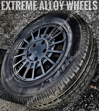 16" Black TM Alloy Wheels