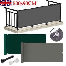 5m Privacy Garden Fence Panel Balcony UV Protection Shade Cover Screen Sunshade
