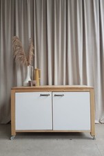 Vtg Mid Century Modernist Style Ikea Varde Sideboard Kitchen Cupboard R422