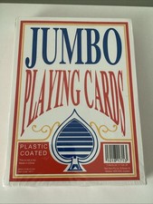 JUMBO PLAYING CARDS aprox 28 x