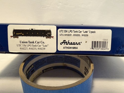 Scale athearn set - 3, lpg