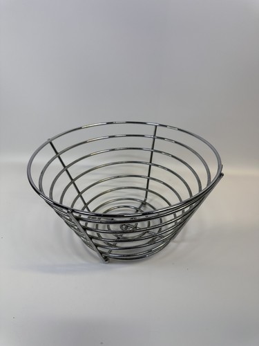 Chrome metal wire - metal, basket