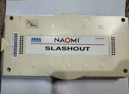Slashout sega naomi arcade - sega,