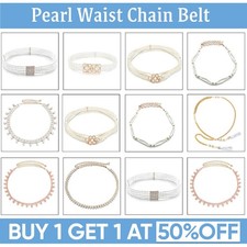 Ladies Pearl Waist Belt