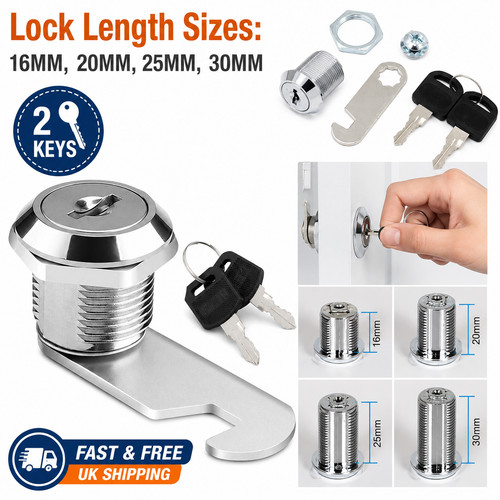 Cam lock locker furniture - lock,