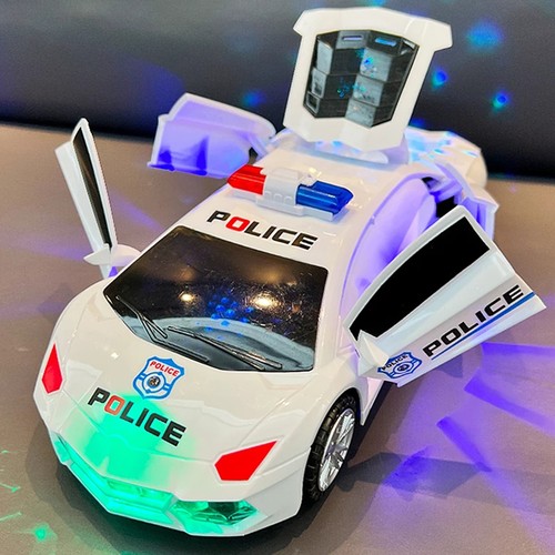 Police car with - car,