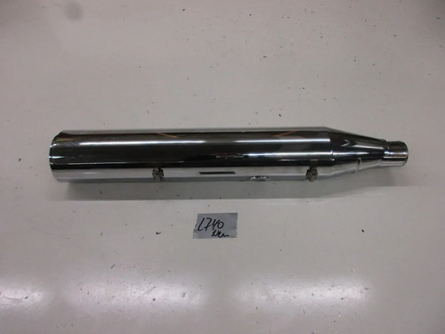 Exhaust silencer l740 harley - exhaust,