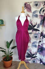 BNWT TEMPERLEY London pink/red Silk rose dress size 8/10