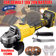 125mm Brushless Cordless Angle Grinder Efficient for Dewalt 18V 20V Batteries